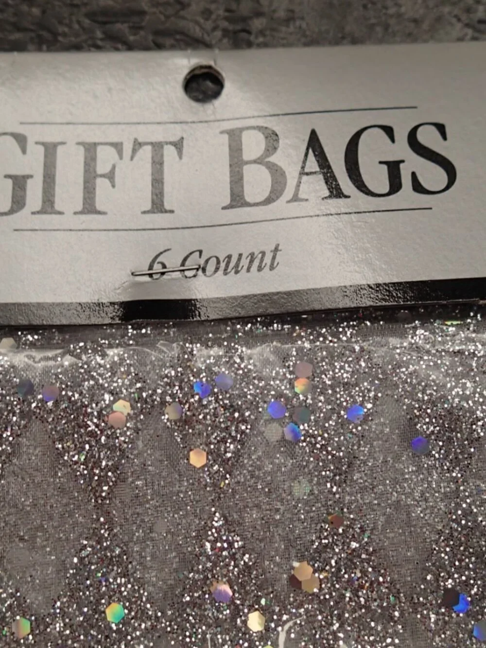 Gold and Silver Gift Bags